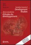 Cover image for Canadian Journal of Development Studies / Revue canadienne d'études du développement, Volume 17, Issue 4, 1996