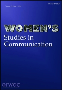 Cover image for Women's Studies in Communication, Volume 39, Issue 4, 2016
