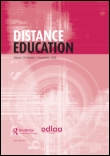 Cover image for Distance Education, Volume 11, Issue 1, 1990