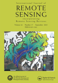 Cover image for International Journal of Remote Sensing