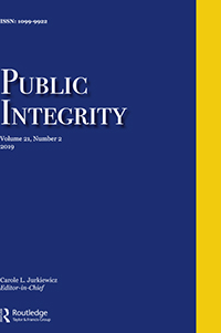 Cover image for Public Integrity, Volume 21, Issue 2, 2019