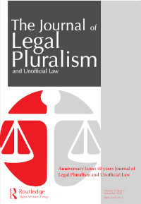 Cover image for Legal Pluralism and Critical Social Analysis, Volume 53, Issue 3, 2021