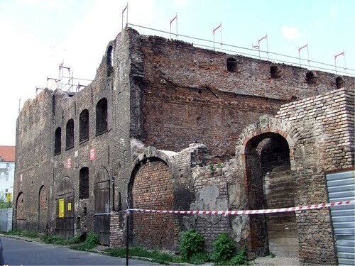 Figure 8. Remnants of the granaries on Żytnia Street. Source: photo. A. Taraszkiewicz, Citation2007
