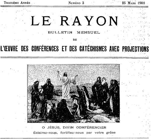 FIG 1 Title page of Le Rayon. (Source: www.gallica.fr).
