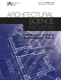 Cover image for Architectural Science Review, Volume 58, Issue 4, 2015