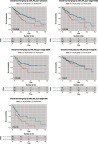 Figure 2 Survival analysis of miR-454-3p expression in terms of overall survival. Kaplan–Meier curves produced survival analysis and subgroup analysis. Subgroup analysis includes histological grade (G1/G2 and G3/G4) and clinical stage (I/II and III/IV).