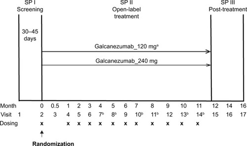 Figure 1 Study design of Study CGAJ.