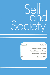 Cover image for Self & Society, Volume 4, Issue 12, 1976