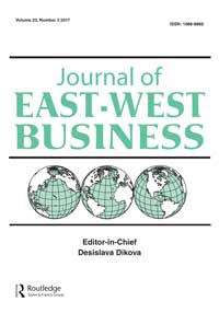 Cover image for Journal of East-West Business, Volume 23, Issue 3, 2017