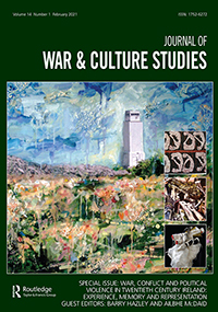 Cover image for Journal of War & Culture Studies, Volume 14, Issue 1, 2021