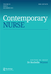 Cover image for Contemporary Nurse, Volume 59, Issue 6, 2023