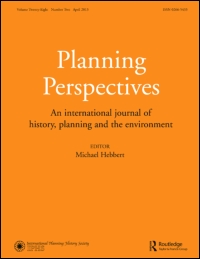 Cover image for Planning Perspectives, Volume 21, Issue 1, 2006