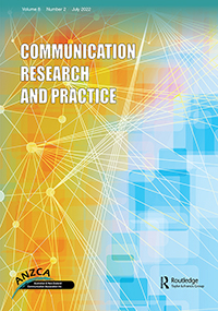 Cover image for Communication Research and Practice, Volume 8, Issue 2, 2022