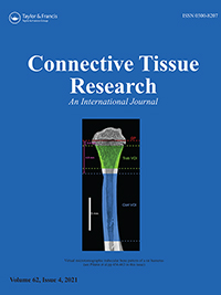 Cover image for Connective Tissue Research, Volume 62, Issue 4, 2021
