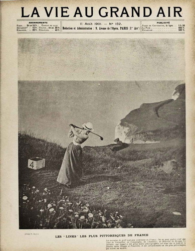 Figure 4. The Dieppe golf course. La vie au grand air, 1901.Source: BNF.