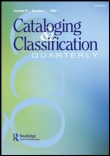 Cover image for Cataloging & Classification Quarterly, Volume 50, Issue 2-3, 2012