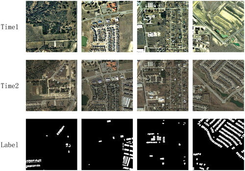 Figure 5. The examples of multi-temporal images from the LEVIR-CD + dataset.