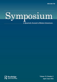 Cover image for Symposium: A Quarterly Journal in Modern Literatures, Volume 78, Issue 2, 2024