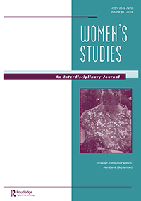 Cover image for Women's Studies, Volume 48, Issue 6, 2019