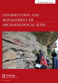 Cover image for Conservation and Management of Archaeological Sites, Volume 20, Issue 4, 2018