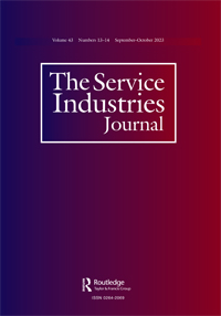 Cover image for The Service Industries Journal, Volume 43, Issue 13-14, 2023