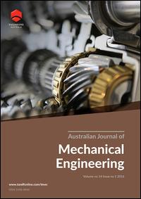 Cover image for Australian Journal of Mechanical Engineering, Volume 13, Issue 3, 2015