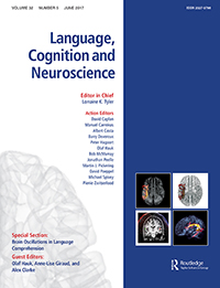 Cover image for Language, Cognition and Neuroscience, Volume 32, Issue 5, 2017
