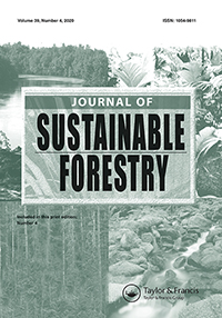 Cover image for Journal of Sustainable Forestry, Volume 39, Issue 4, 2020