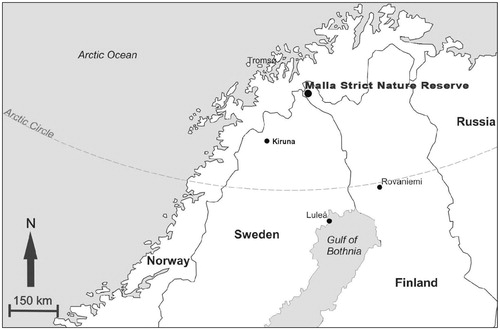 FIGURE 1. Location of the study area.