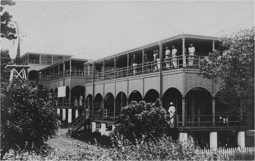 Figure 18. Military Barracks on Thursday Island, c.1900, courtesy of John Oxley Library, State Library of Queensland, 1634