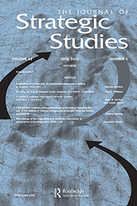 Cover image for Journal of Strategic Studies, Volume 43, Issue 3, 2020