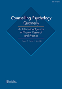 Cover image for Counselling Psychology Quarterly, Volume 37, Issue 2, 2024