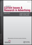 Cover image for Journal of Current Issues & Research in Advertising, Volume 34, Issue 1, 2013