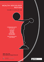 Cover image for Health Sociology Review, Volume 21, Issue 3, 2012