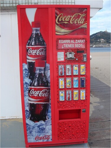 Figure 1. Coca-cola machine.