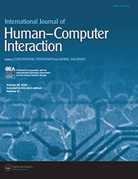 Cover image for International Journal of Human–Computer Interaction, Volume 39, Issue 8, 2023