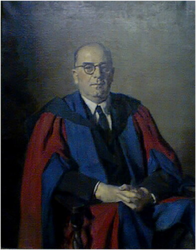 Sir Douglas B. Copland, Charles Wheeler [not dated]. The University of Melbourne Art Collection. reproduced with permission.
