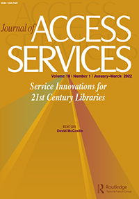 Cover image for Journal of Access Services, Volume 19, Issue 1, 2022