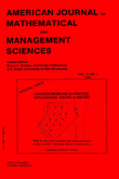 Cover image for American Journal of Mathematical and Management Sciences, Volume 12, Issue 1, 1992