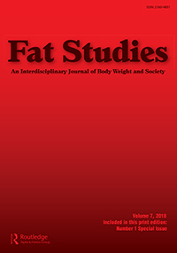 Cover image for Fat Studies, Volume 7, Issue 1, 2018