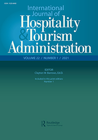 Cover image for International Journal of Hospitality & Tourism Administration, Volume 22, Issue 1, 2021