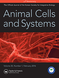 Cover image for Animal Cells and Systems, Volume 20, Issue 1, 2016