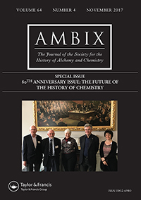 Cover image for Ambix, Volume 64, Issue 4, 2017