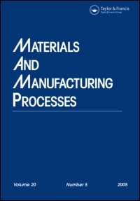 Cover image for Materials and Manufacturing Processes, Volume 27, Issue 5, 2012