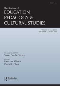 Cover image for Review of Education, Pedagogy, and Cultural Studies, Volume 39, Issue 4, 2017