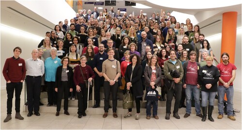 Figure 1. Group photograph of delegates at the 40th Association for Environmental Archaeology conference held in December 2019 at the University of Sheffield.