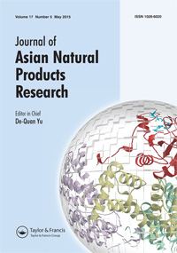 Cover image for Journal of Asian Natural Products Research, Volume 17, Issue 5, 2015