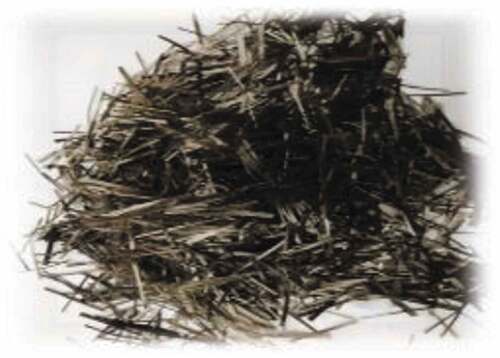 Figure 4. Chopped basalt fiber