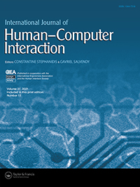 Cover image for International Journal of Human–Computer Interaction, Volume 37, Issue 11, 2021