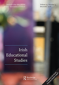 Cover image for Irish Educational Studies, Volume 35, Issue 4, 2016